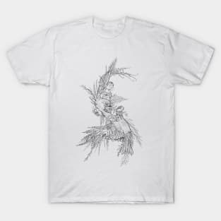 Flowers and Sparrows T-Shirt